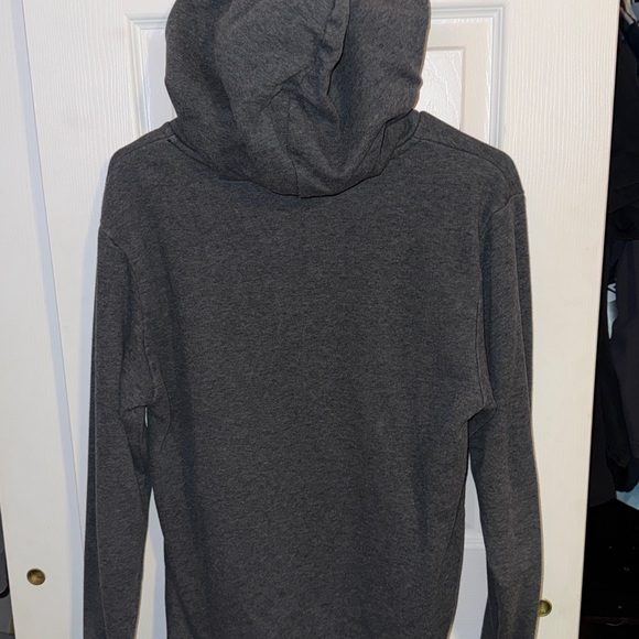 Adidas Men's Charcoal Hoodie - Picture 2 of 4